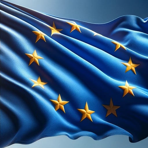Флаг Европы от DALL·E 09:00 Время брокера (может отличаться)08:00 Европа (Германия)02:00 США EST